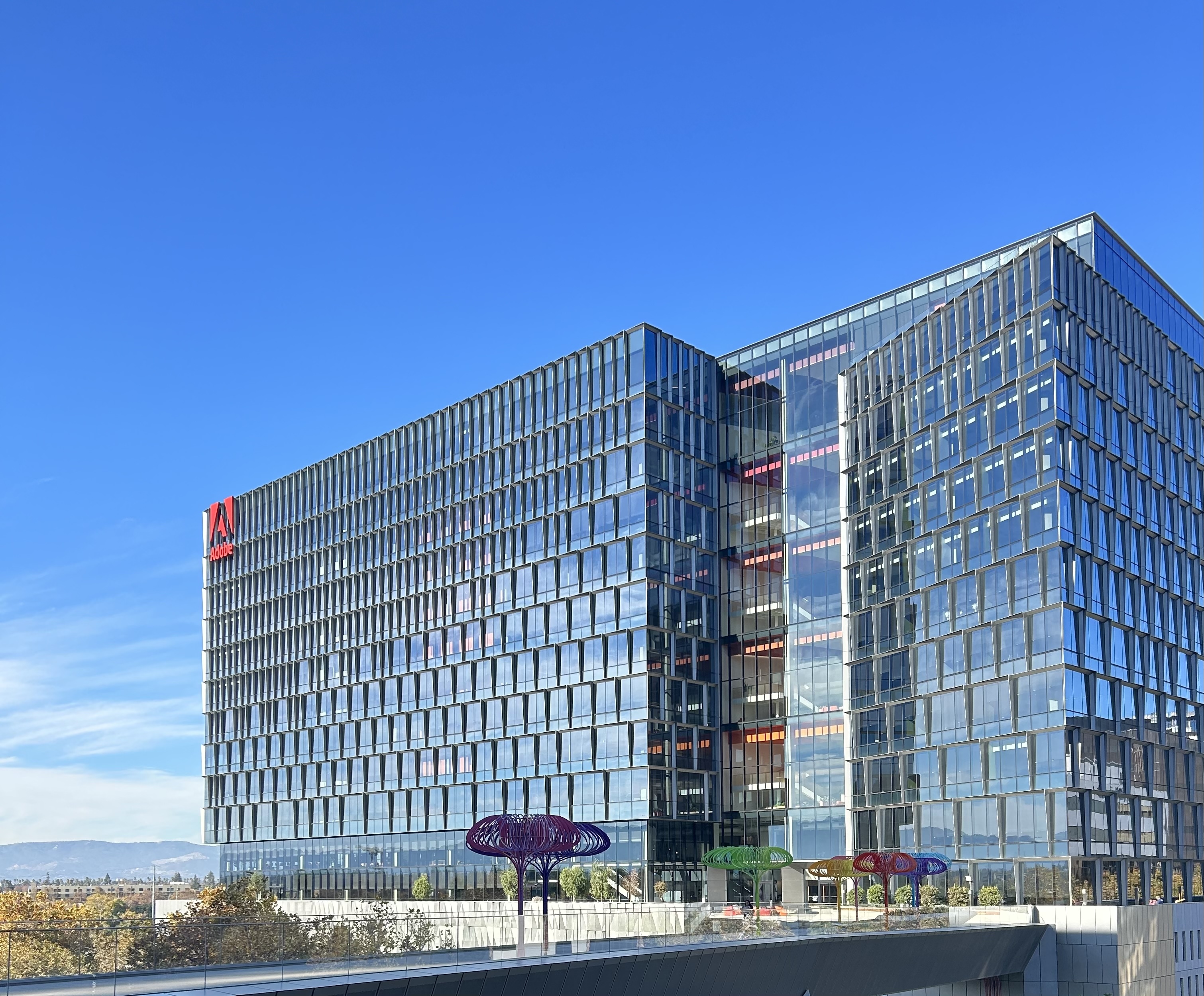 Adobe HQ at San Jose CA, Nov 2023.